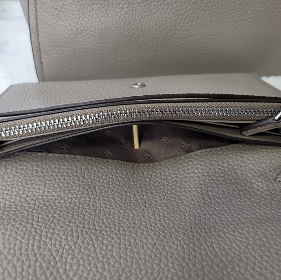 Tory Burch 2pcs SET Designer Matching Purse Bag Shoulder Crossbody + Wallet NWT - Picture 7 of 11